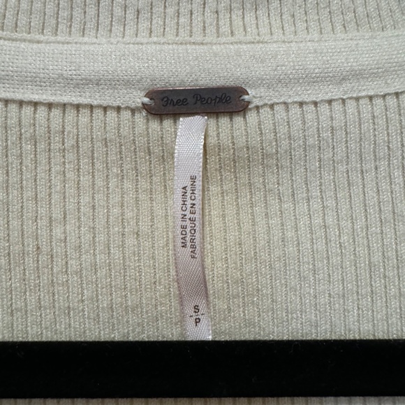 Free People Sarah Sweater Blazer (Ivory) - Picture 7 of 7